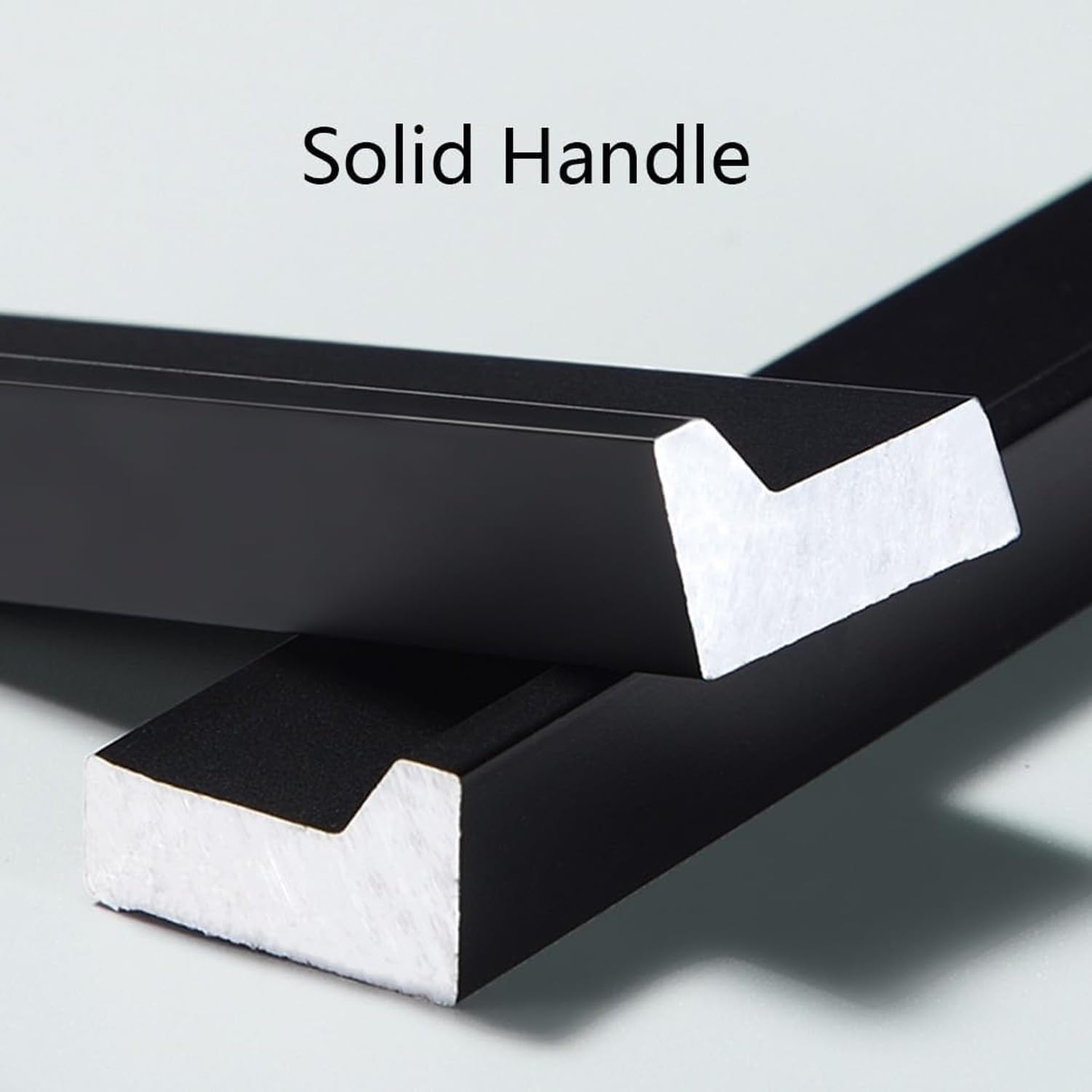 Gold Möbelgriffe L-Winkel Schranktürgriffe 2 Stück Küchenschrankgriffe Solide Schubladengriffe, Aluminiumlegierung, Length 1000mm, Length 1000mm