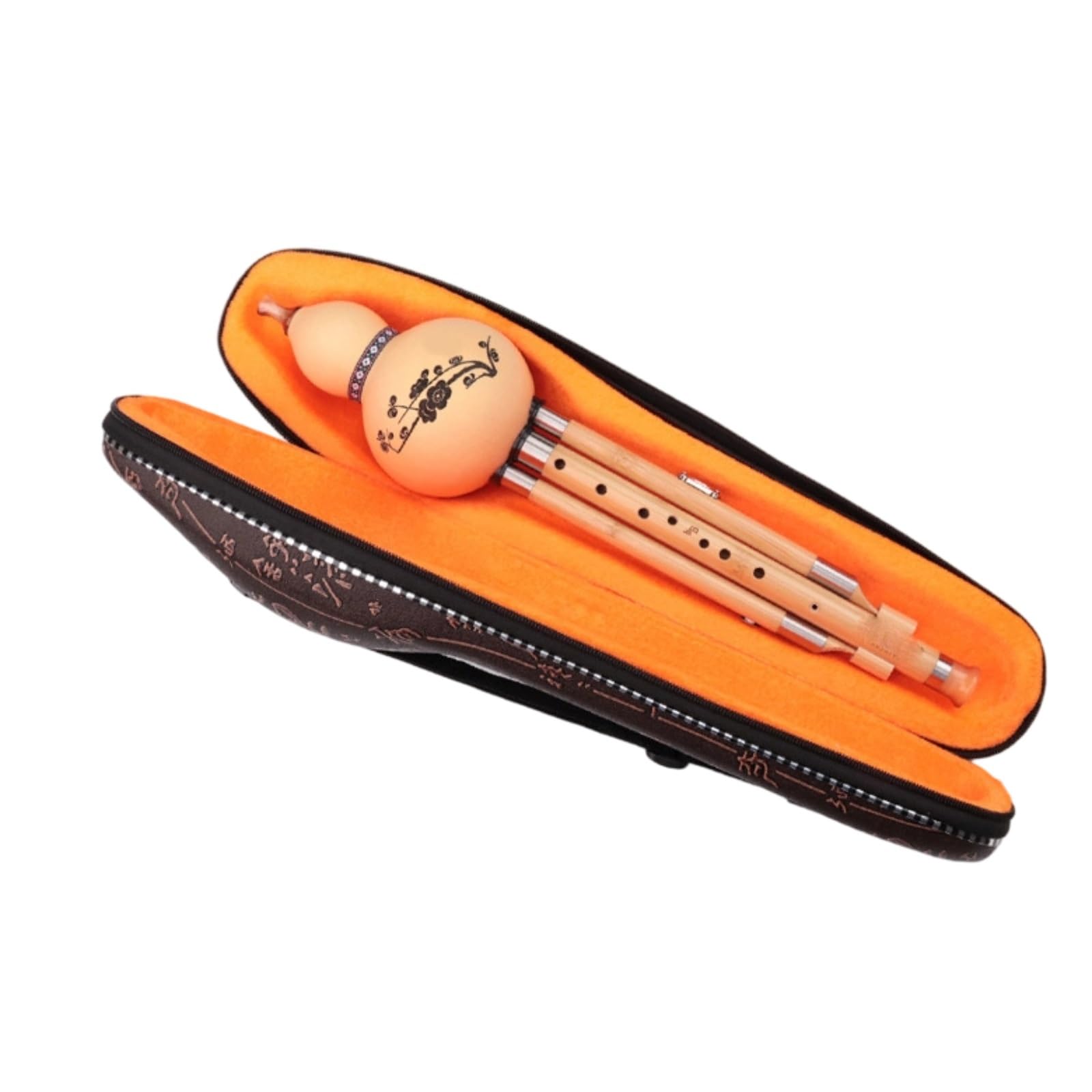 Flauta De Calabaza Profesional En Si Bemol 9 Agujeros Para Tocar Instrumentos Hulusi