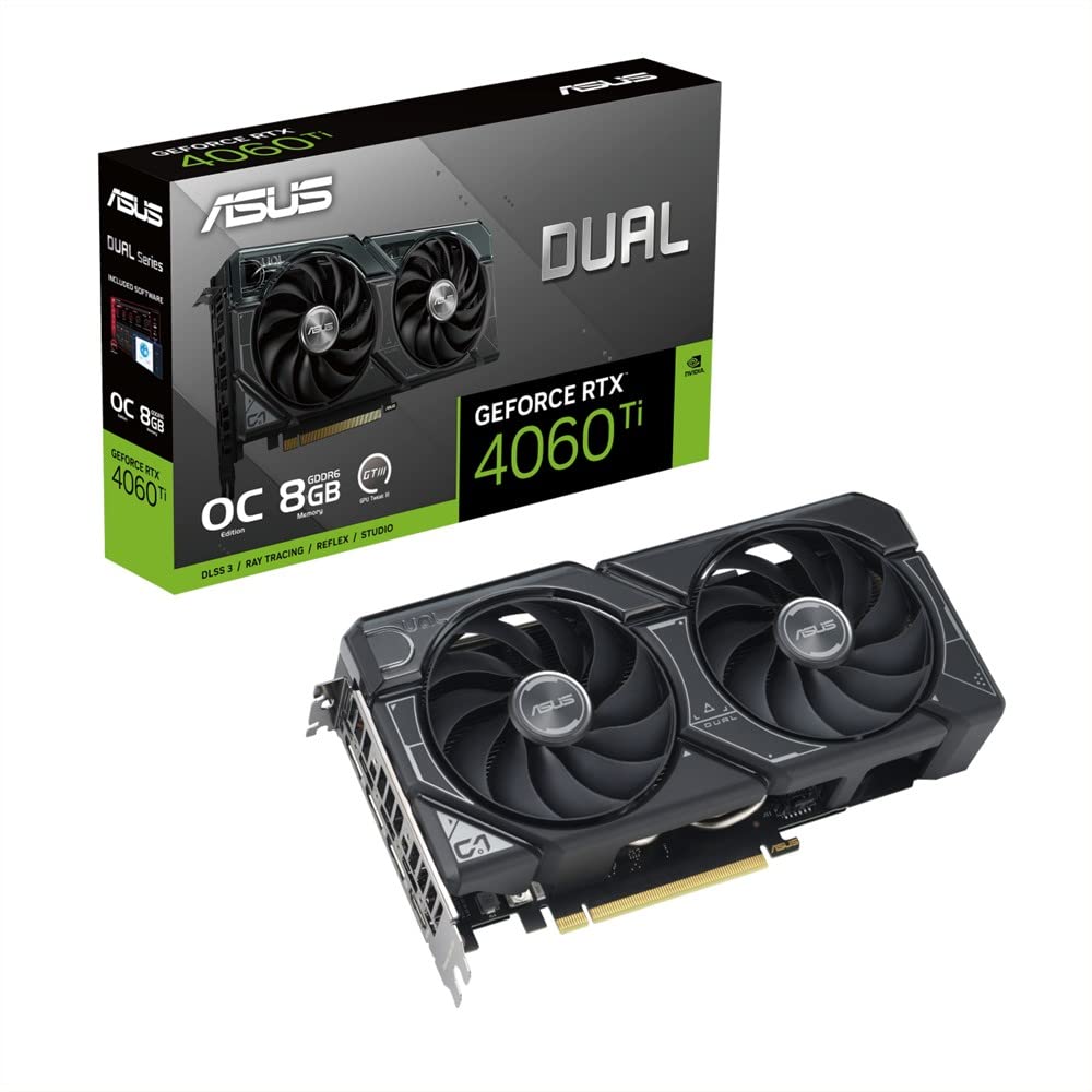 RTX 4060Ti 国内正規品中古 Amazon | ASUS NVIDIA RTX4060TI 搭載 ビデオカード DUAL-RTX4060TI