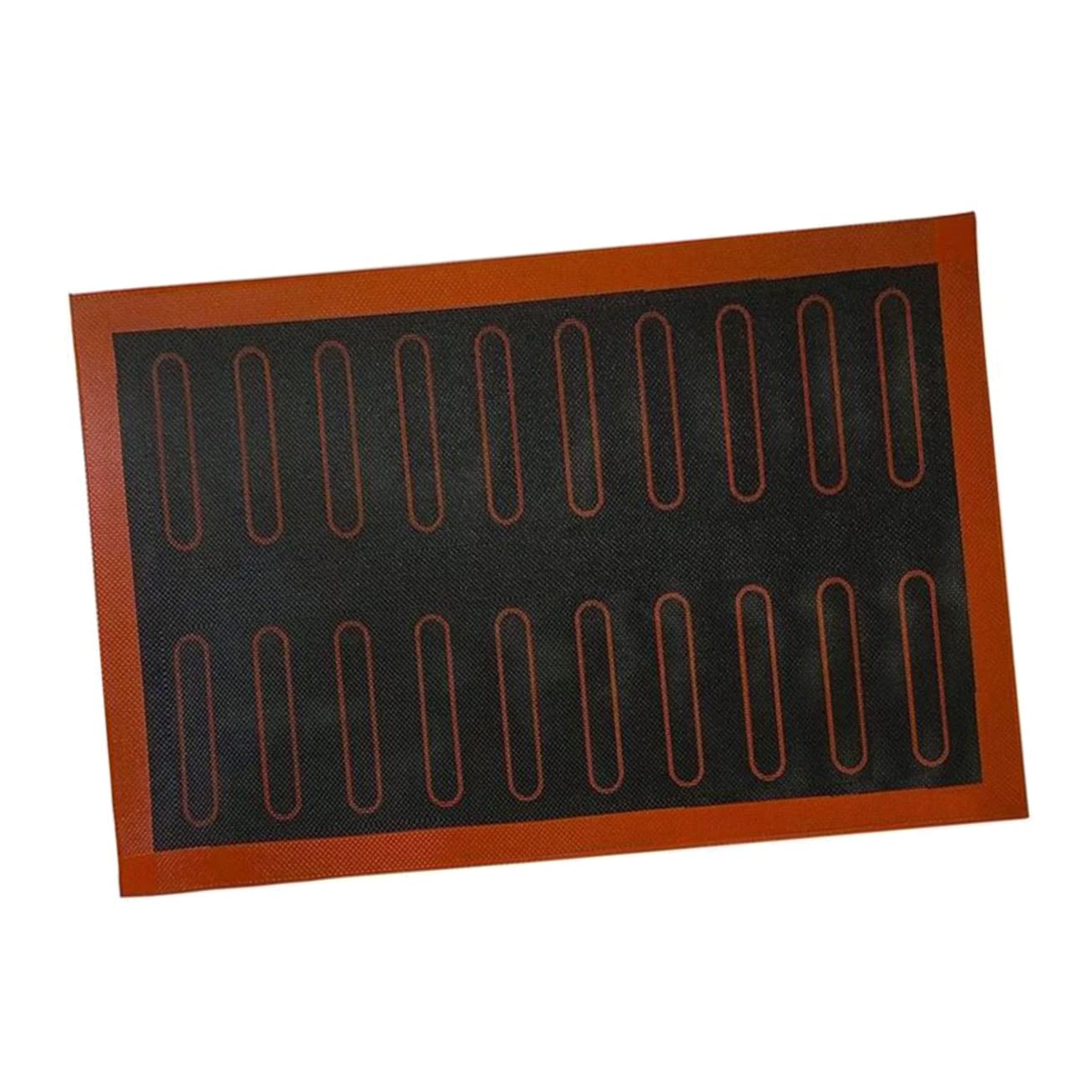 BESTonZON 3stücke Silikon Backmatte Hitzebeständig Antihaftbeschichtet Wiederverwendbare Backunterlage Für Gleichmäßiges Backen Ohne Öl Für Zuhause Und Gastronomie