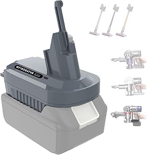 for Dyson V7 V8 battery adapter for Makita 18V-21.5V Lithium Battery, MT18DSV7 MT18DSV8 Battery Adapter for Dyson V7 V8, Works with Dyson V8 Series Animal Absolute Handheld Vacuum Battery Converter