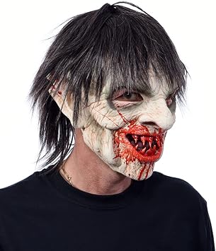 Zagone Yummy Mask, Zombie Vampire Monster with sharp teeth