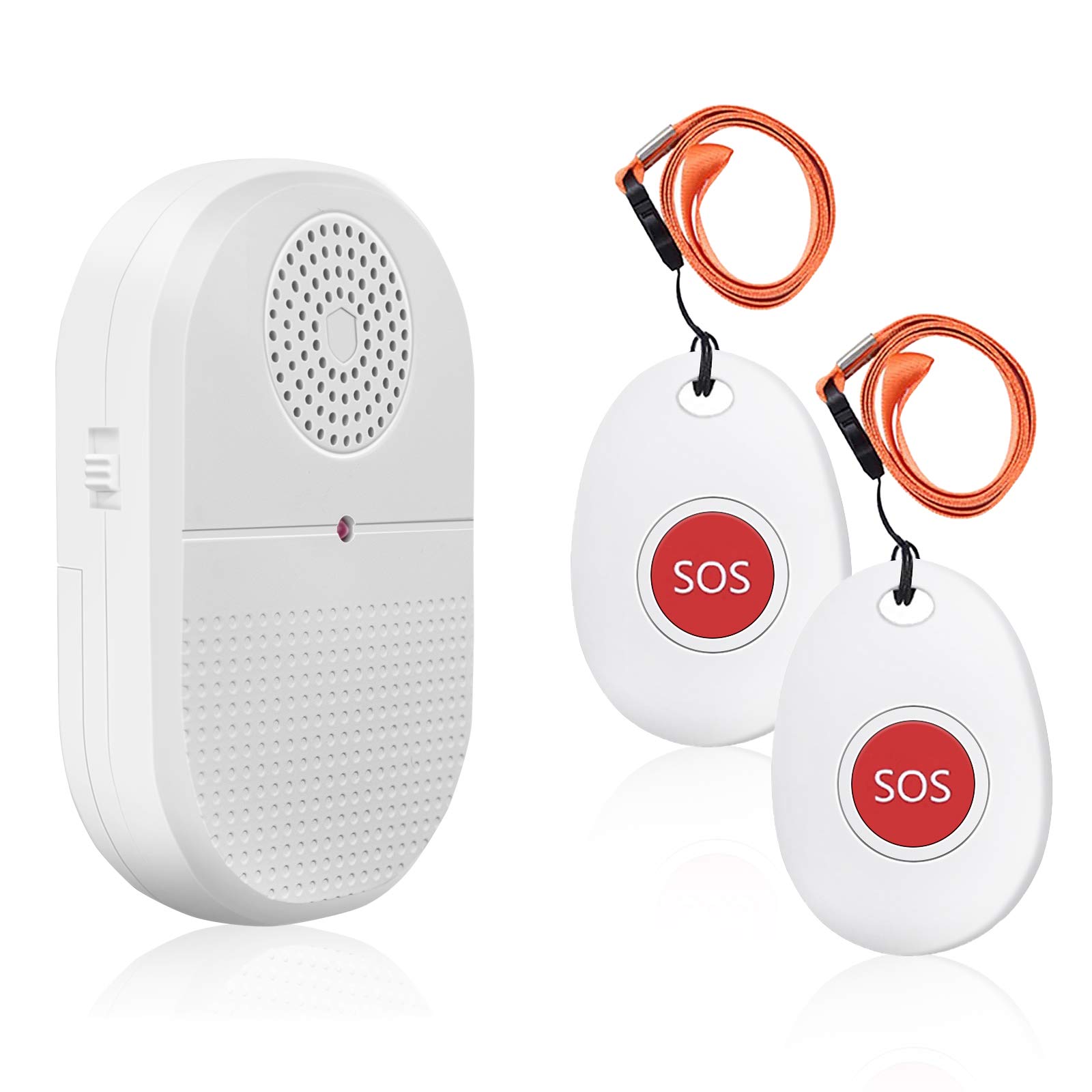 Buy Wireless Caregiver Pager System Call Button Personal Alert Pager