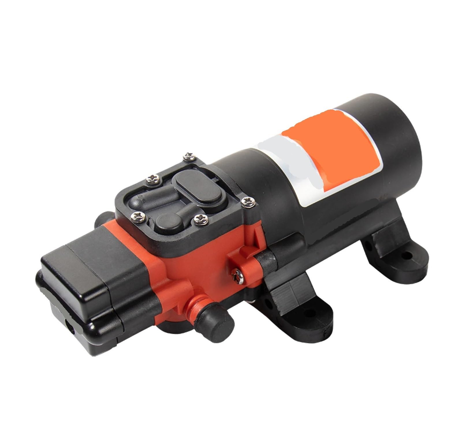 12V 24V Diaphragm Water Pump, 3.8LPM 40PSI Booster Pump Automatic Demand Self-Priming Micro Pump(24VDC)