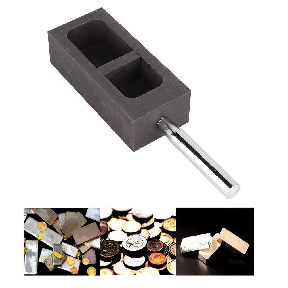 Stampo In Grafite Per Fondere Metalli - Crogiolo Per Oro E Argento - Foto 3