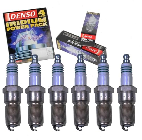 6 bujías DENSO Iridium Power compatibles con Chrysler Town & Country 3.3L 3.8L V6 2001-2010