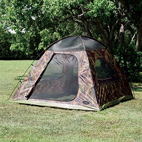 Texsport Headquarters Camoflauge 5-Person Square Dome Tent