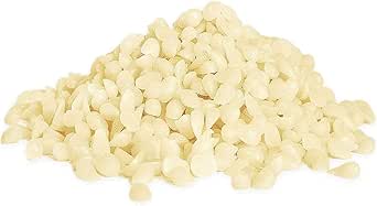 10 LB White Beeswax Pellets for Candle Making, Beeswax Pastilles for DIY Crafts