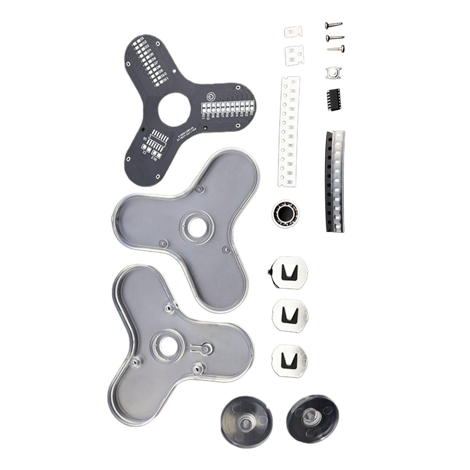 Yibozi Finger Soldering Practice Kits Kits Led Rotating Soldering Project Electronics Kits