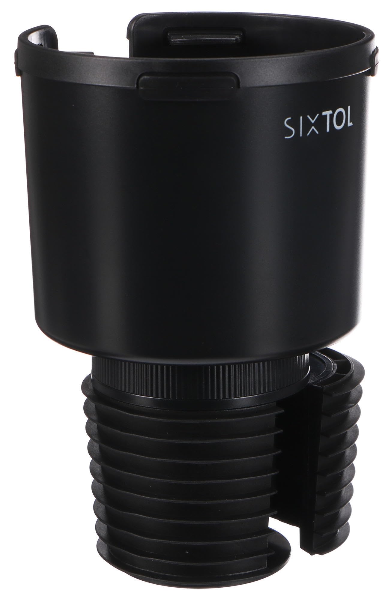 CAR CUP HOLDER 4 | Espansore per Portabicchieri Auto con Base Flessibile | Adattatore per Bottiglie e Bicchieri Più Grandi