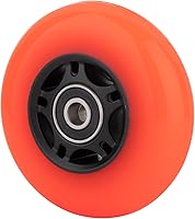 Vista 20 de Ruedas de patinaje en línea con rodamientos ABEC-9 y espaciadores flotantes para cuchillas patines de hockey, 85A para interiores y exteriores, 2.43