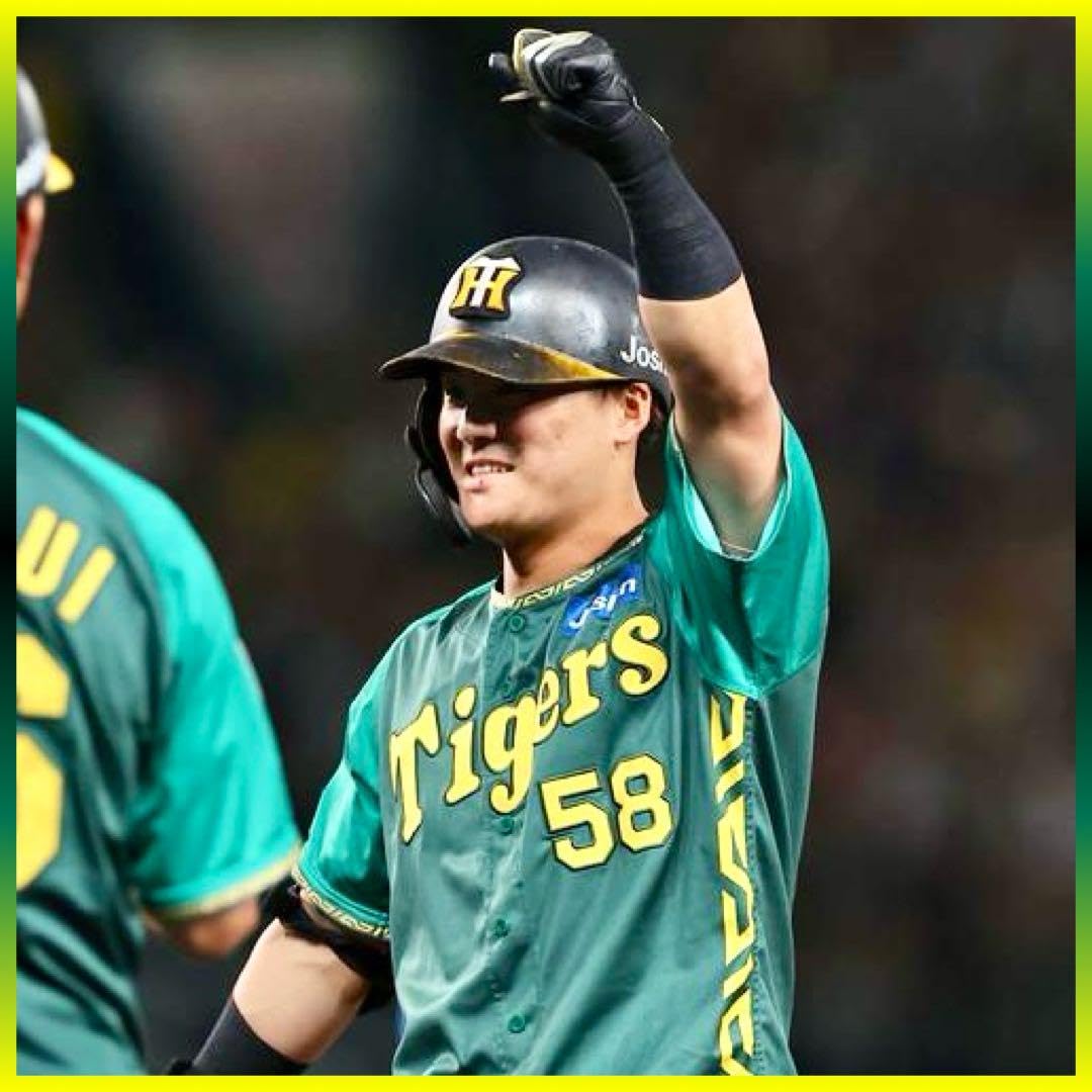 阪神タイガース　ユニフォーム　前川　58 サイズO 阪神タイガース ユニフォーム 前川 58 サイズO 阪神タイガース