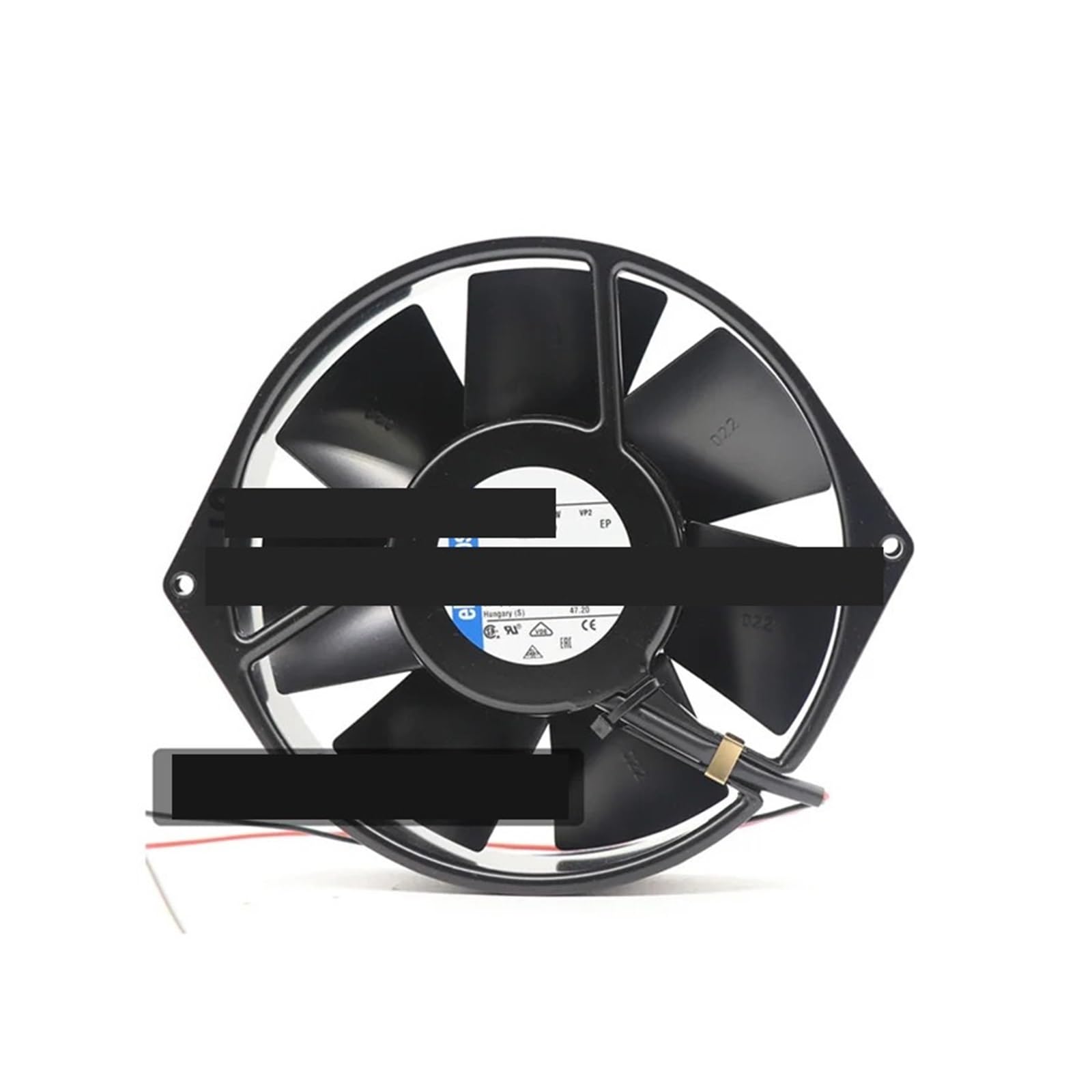 Ventilateur de refroidissement 7114N 24V DC 150x38mm pour local technique
