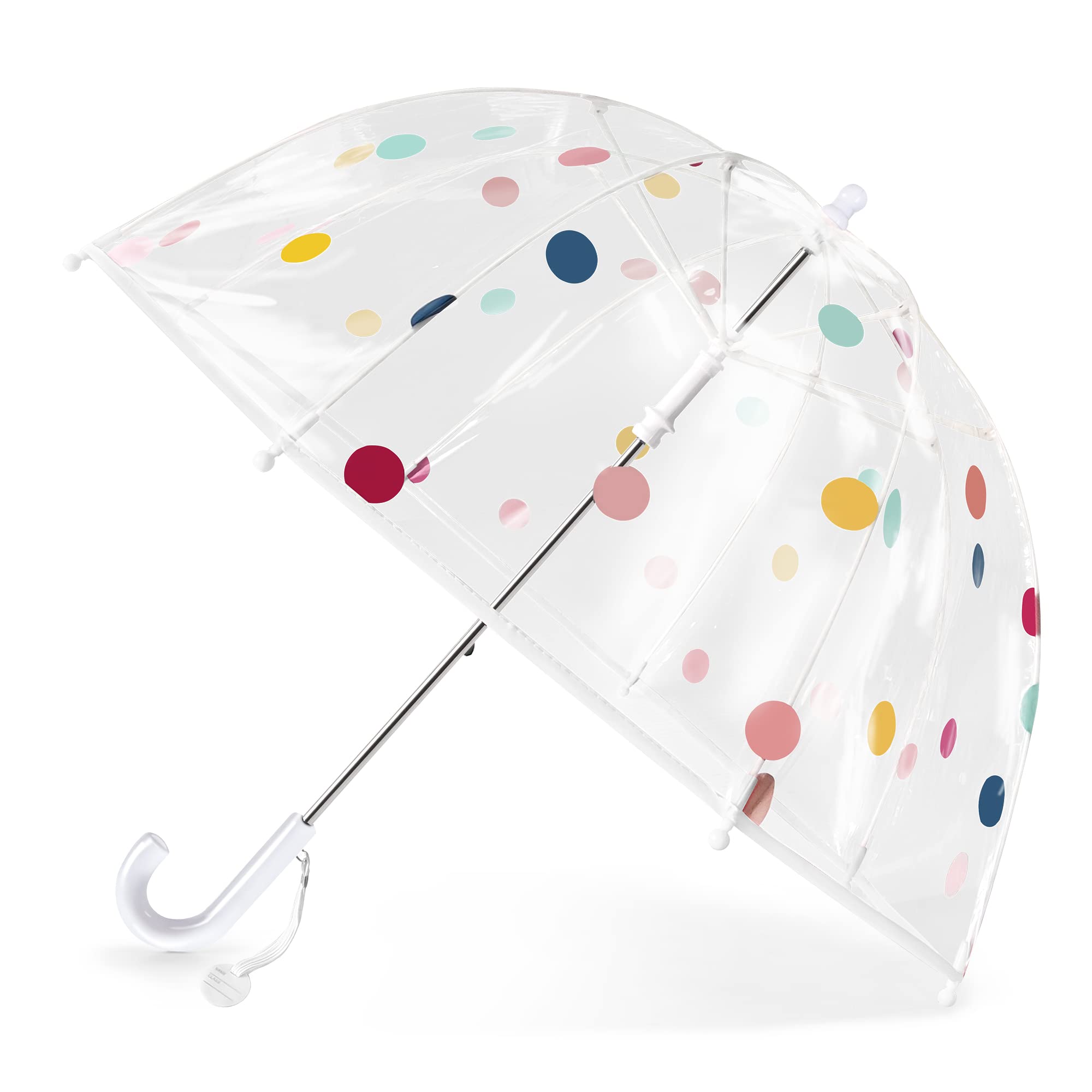 kids umbrella clear bubble umbrellas for rain,safety dome windproof umbrella for kid girls and boys