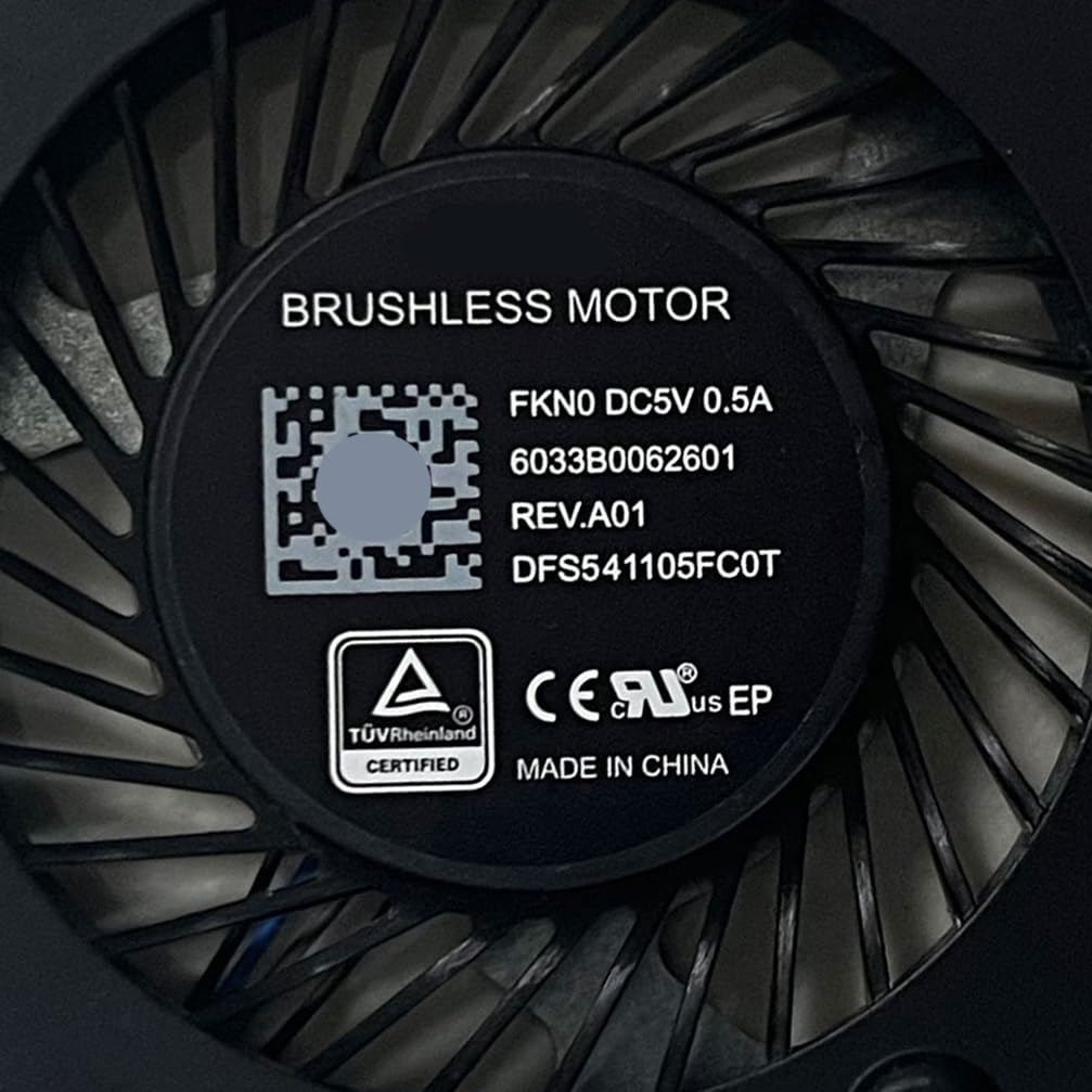 Laptop CPU Fan For HP 470 G7 L22529-001 DFS541105FC0T-FKN0 6033B0062601