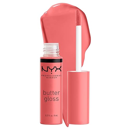 NYX MAQUILLAJE PROFESIONAL Brillo de mantequilla brillo de labios no pegajoso - crema brulée natural