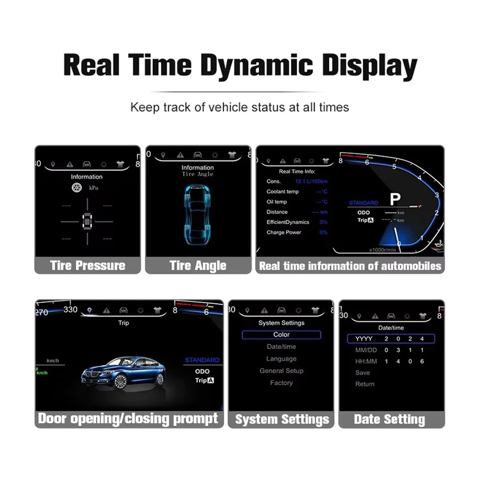 Clúster Digital Compatible con BMW Z4 E89 2009-2017, tablero de instrumentos serie z4, velocímetro automotriz, panel de instrumentos LCD