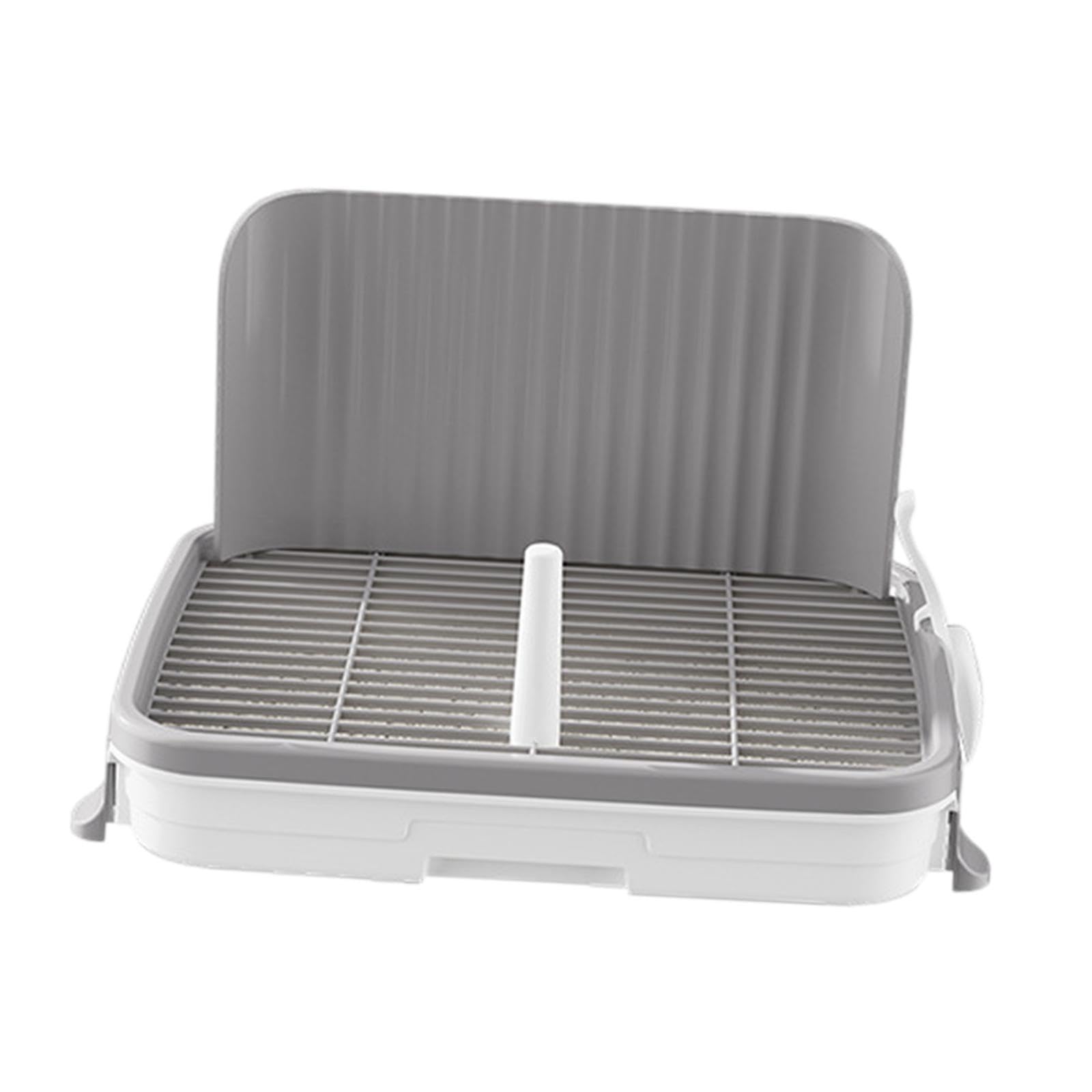 Generic Dog Potty Toilet Dog Litter Box Portable with Scoop Pet Pee Toilet Pee Pad Holder Dog Training Toilet for Puppy Small Dogs