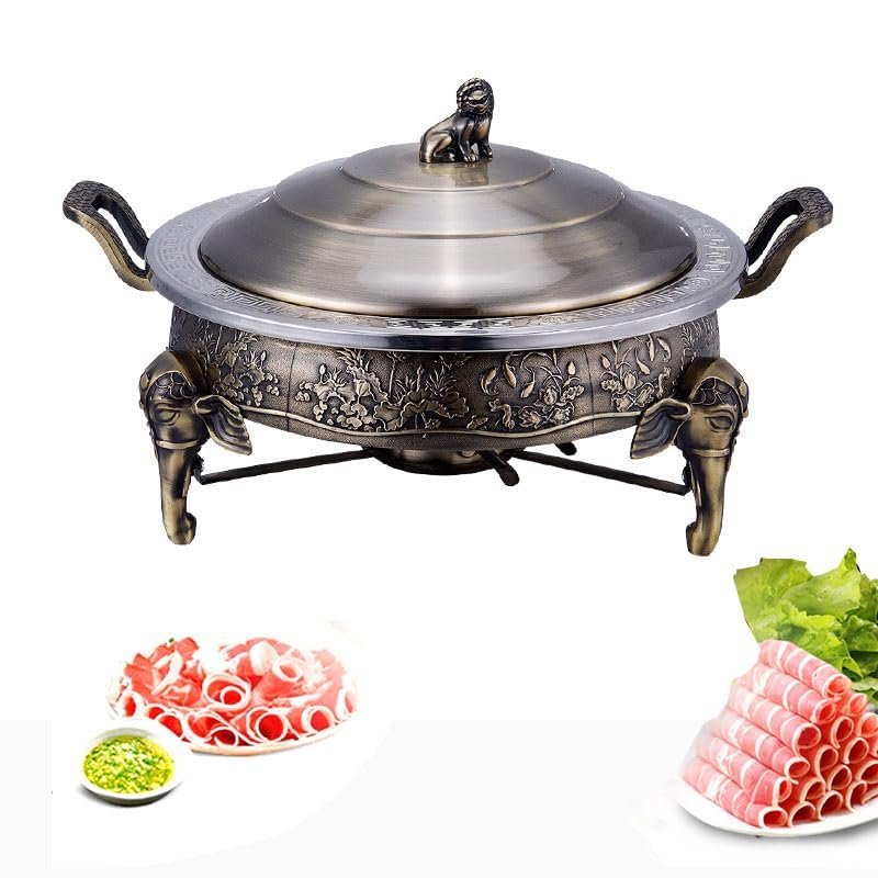 Server per buffet con padella e porta carburante per eventi in cucina, cene di festa, catering e servizio a buffet