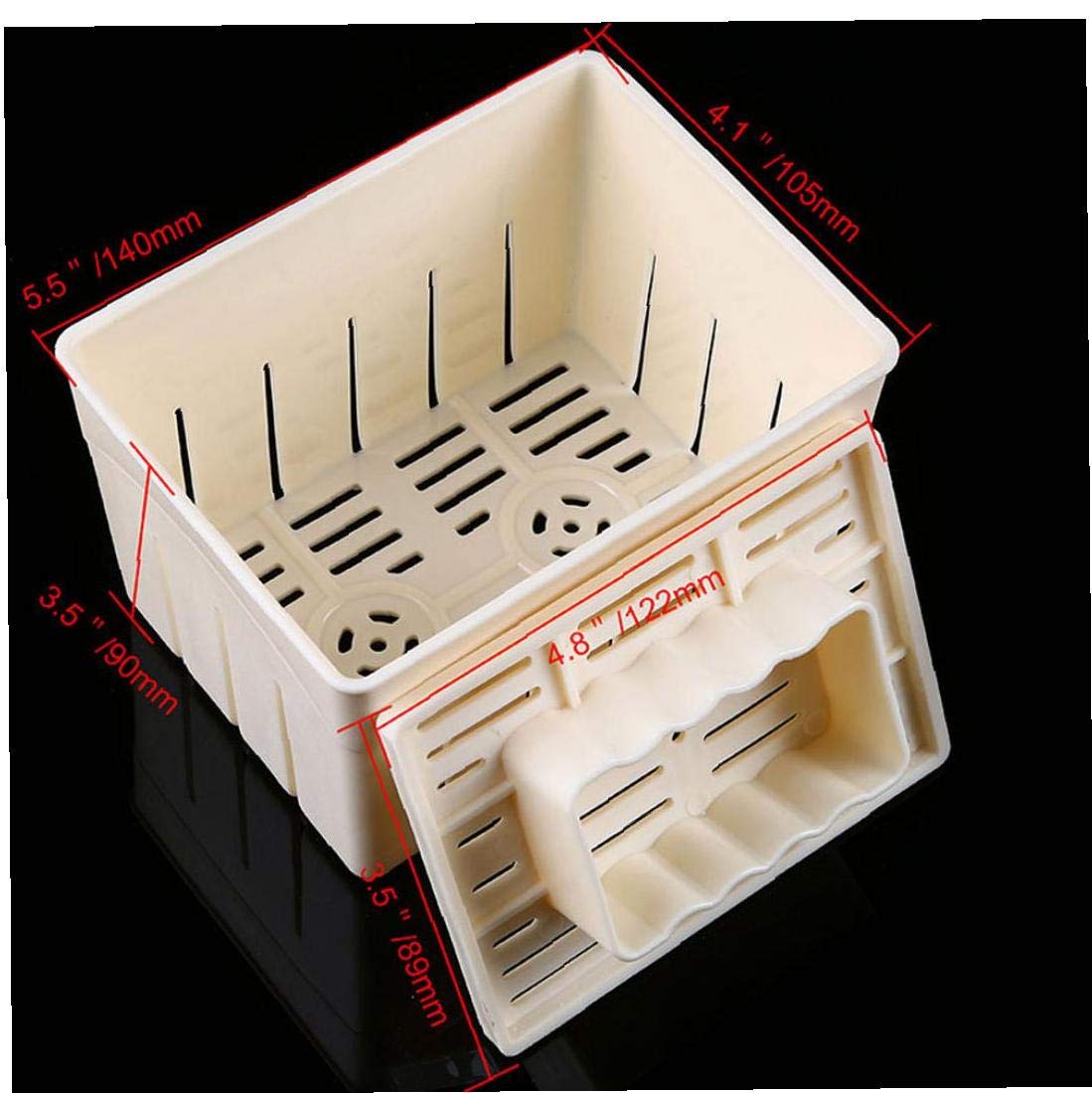 Práctico de Bricolaje de plástico de Soja cuajada del Queso de Soja de Prensa del Fabricante del Molde Caja de Herramientas de Cocina casera