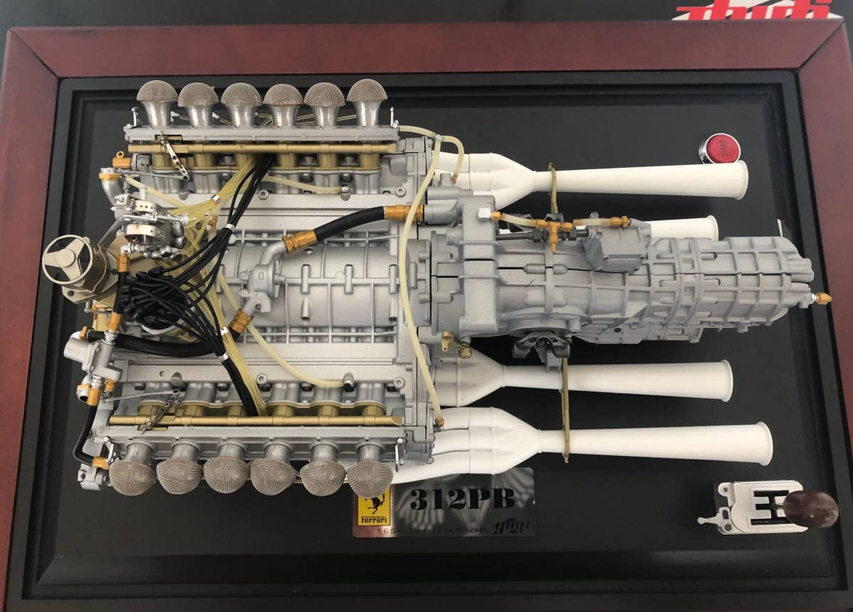 Amazon.co.jp: GMP 1/6 FERRARI 312PB 12 Cylinder Engine Replica