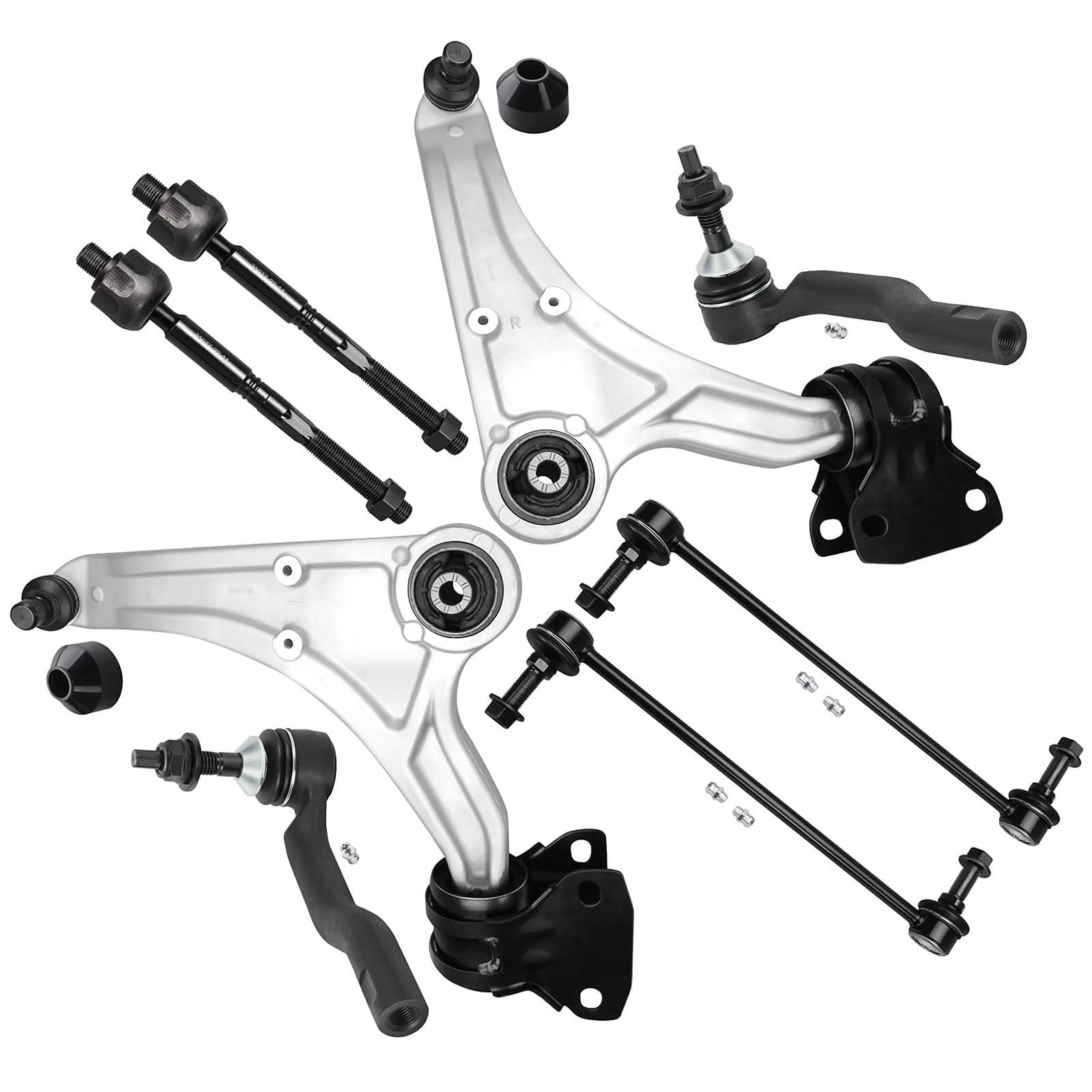 パーツ fuu Amazon.com: SCITOO 8pcs Front Suspension Kit Lower Control Arm And