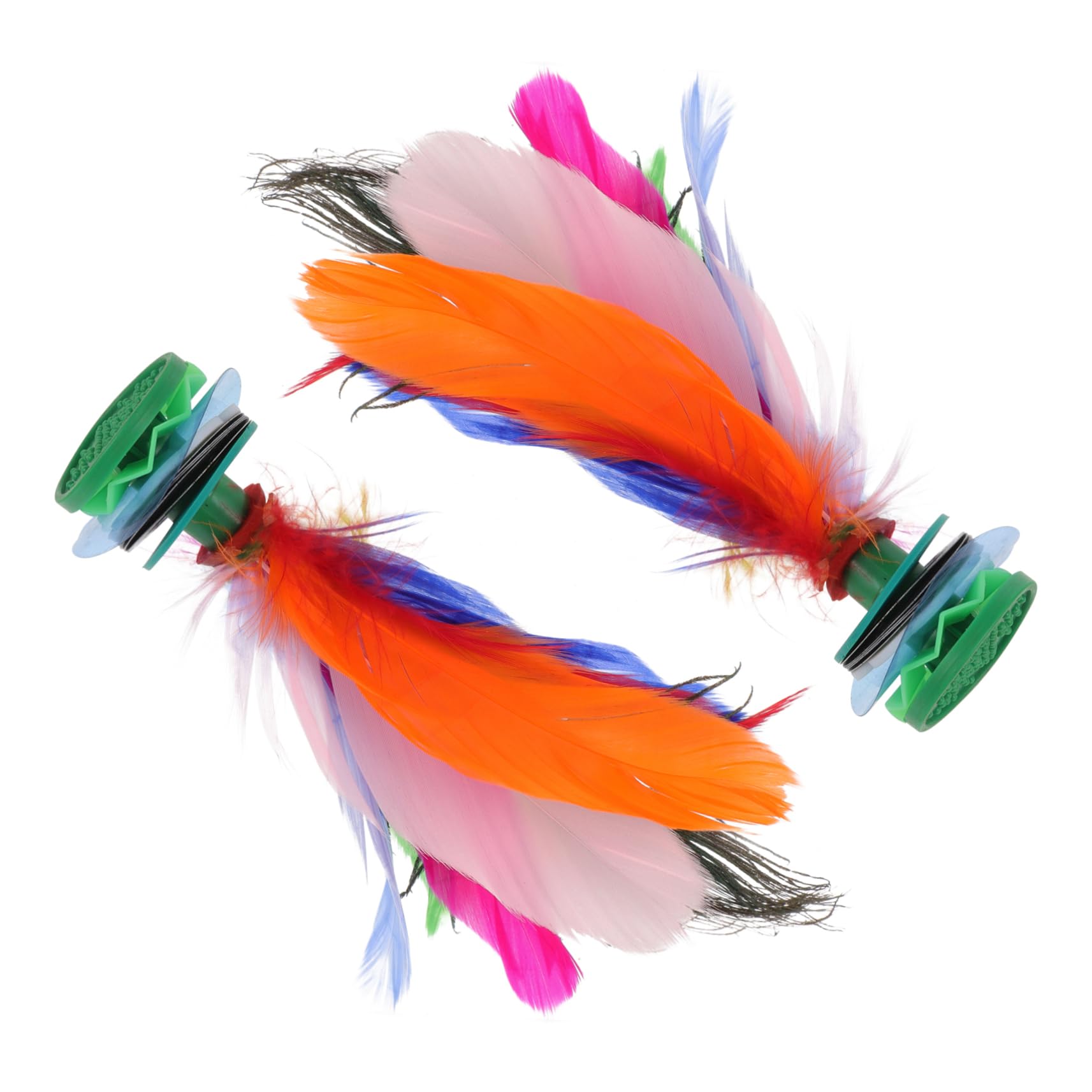 ERINGOGO Sporting Supplies 2pcs Exercise Kick Shuttlecock Traditional Chinese Toy for Fitness and Coordination Improvement