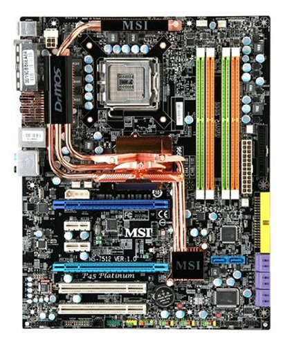 MSI P45 Platinum LGA775 MSI P45 Diamond Layout HotHardware