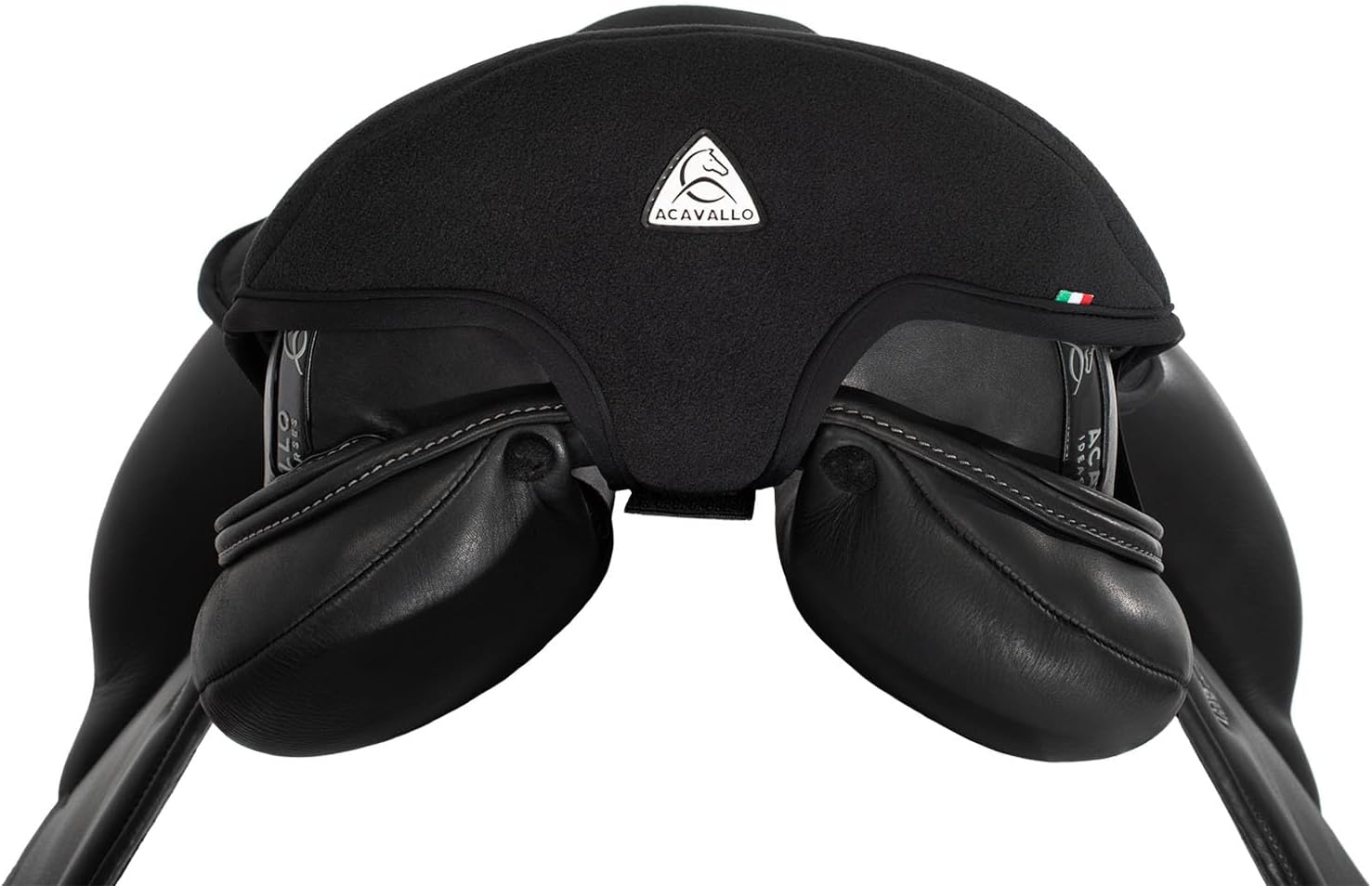 Acavallo Gel Seat Saver Dressage Dri-Lex Ortho-Pubis, Color Black, Size Medium (AC515-09-MD)