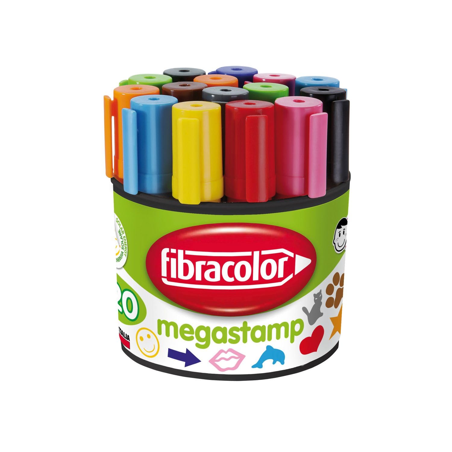 Etafelt 134020.18 Megacolor 20 Felt Tip Pens Maxi