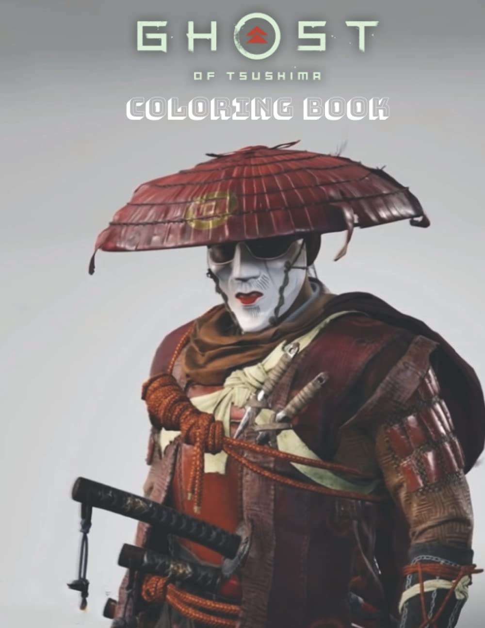 Independently published Ghost of Tsushima Coloring Book: 55+ Incredibly Cute and Lovable Ghost of Tsushima characters, from different episodes, frames, levels.