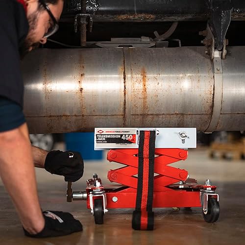 Miniatura 8 de AFF Gato de transmisión manual Utiliza un trinquete de transmisión de 12 pulgada para operar para transmisiones y tanques de gas en vehículos más