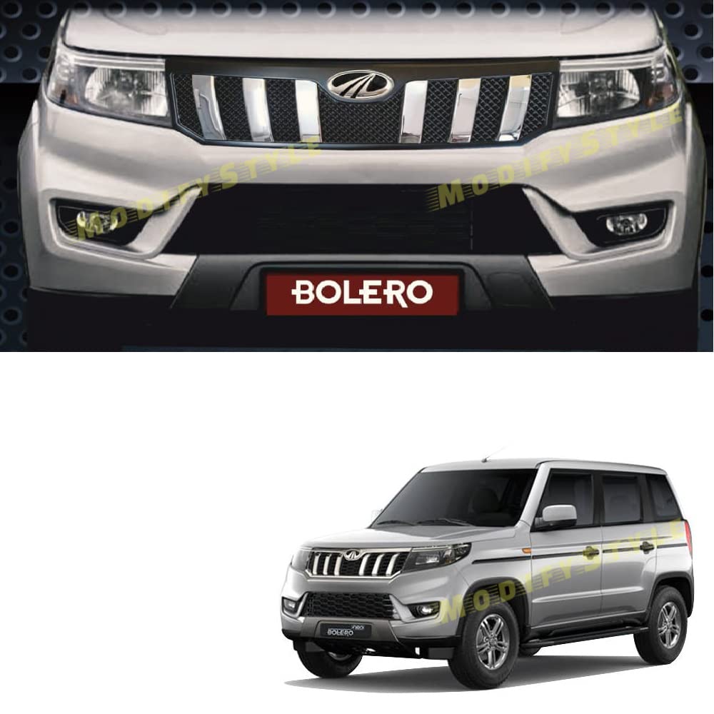 ModifyStyle GTR Style Front Grill Suitable for Mahindra Bolero 2021 Onwards