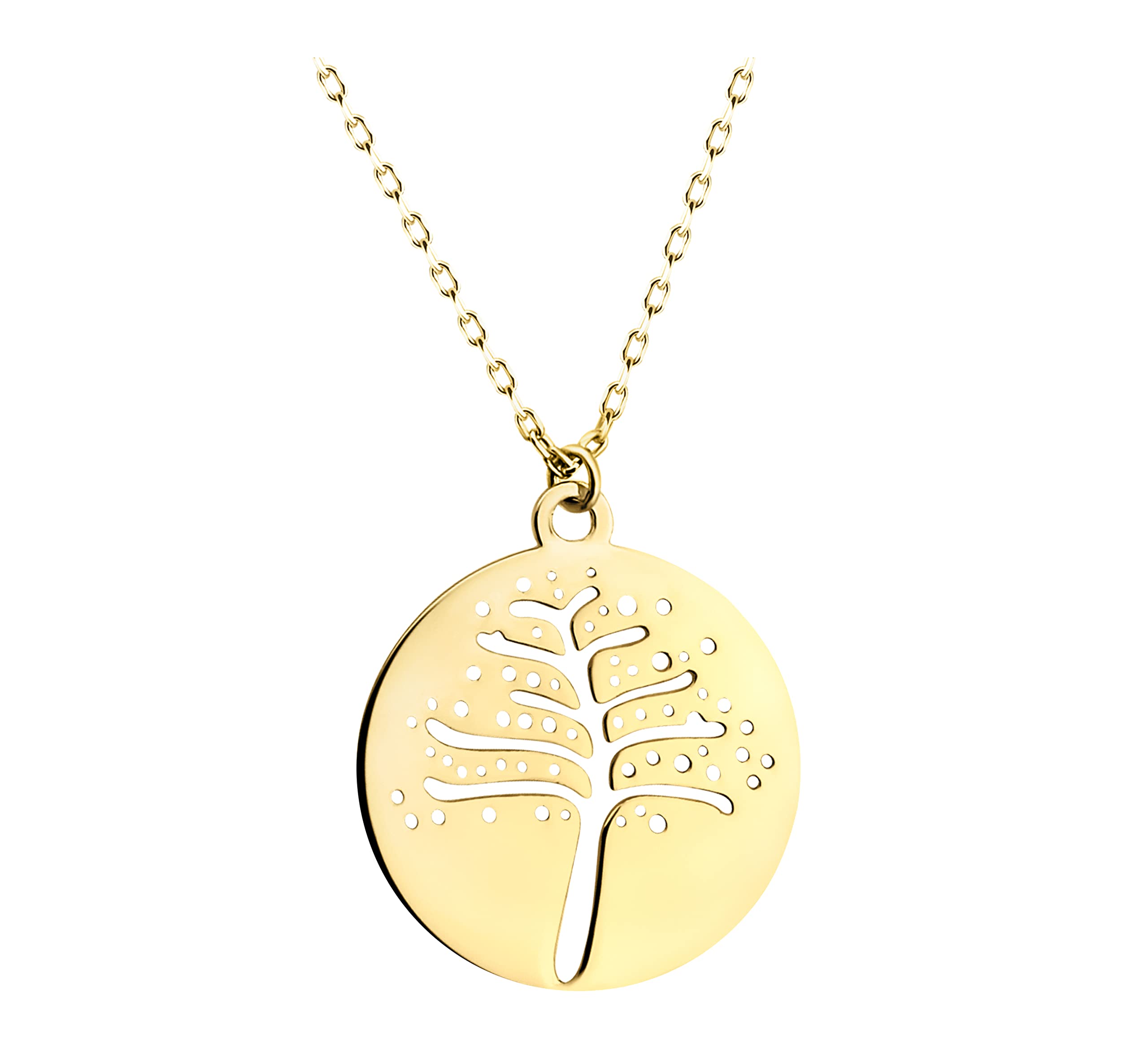 Sofia Milani Collar para Mujeres en Plata de Ley 925 - Colgante de Árbol