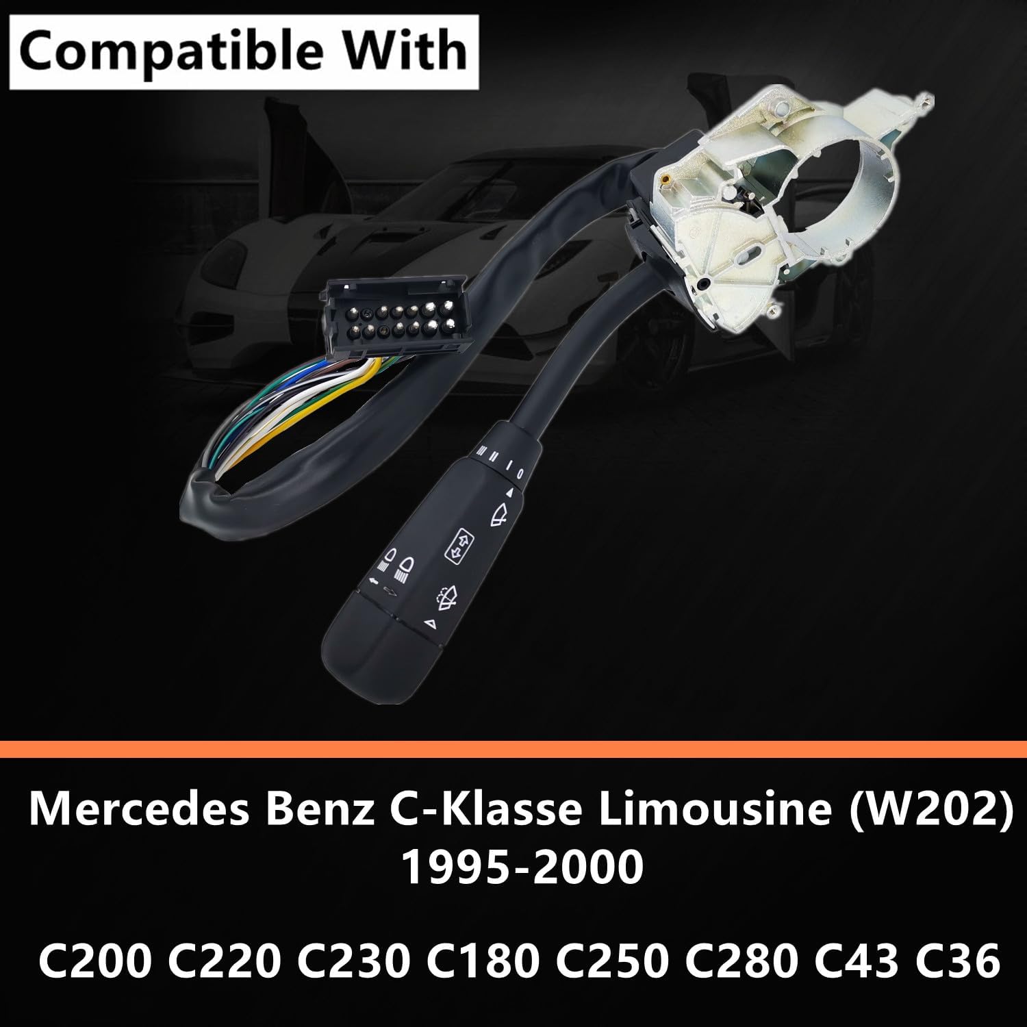 Lenkstockschalter Wischerschalter Blinkerschalter Kombischalter Für Mercedes-Benz C Klasse W202 C200 C220 C230 C180 C250 C280 C43 C36 1995-2000 2025402144