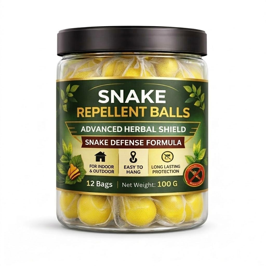 Snake Repellent Tablets for Home Garden Balcony Garage & Outdoor Areas | Herbal Snake Away Formula for Indoor Outdoor Protection | Long Lasting Easy Placement Pest Defense Tablets (PACK OF 1)-image-37