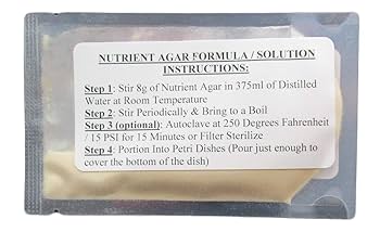 Agar Powder Hemobllo Agar Plates, Nutrient Agar Plate, Flat Sheet Glass Petri Dishes With Lids, Scientific Glassware Agar Jelly Petri Dish Agar Plates, Prepoured Agar Plates Prepoured Petri Plates Cell Tool 10pcs