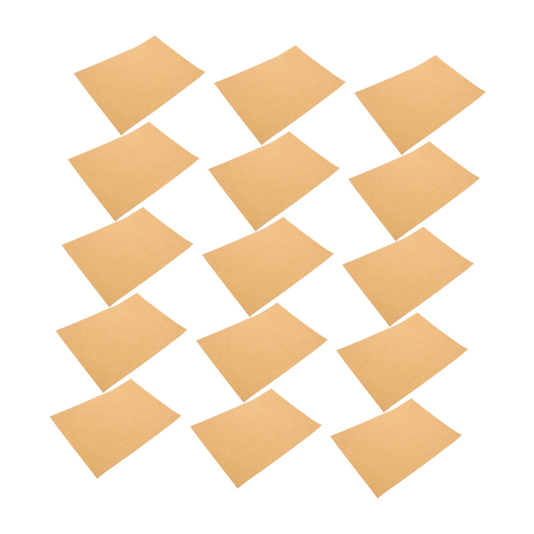 Papier Autocollant pour Étiquettes A4 en Papier Kraft, 100 Feuilles