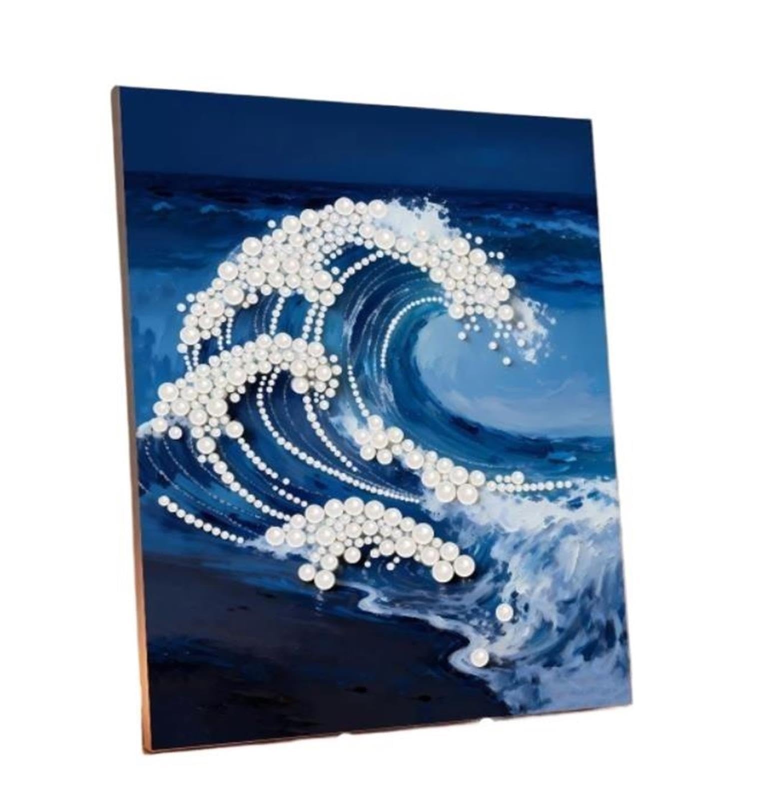 1 kit artistico con perle incorniciate for una facile decorazione fai-da-te