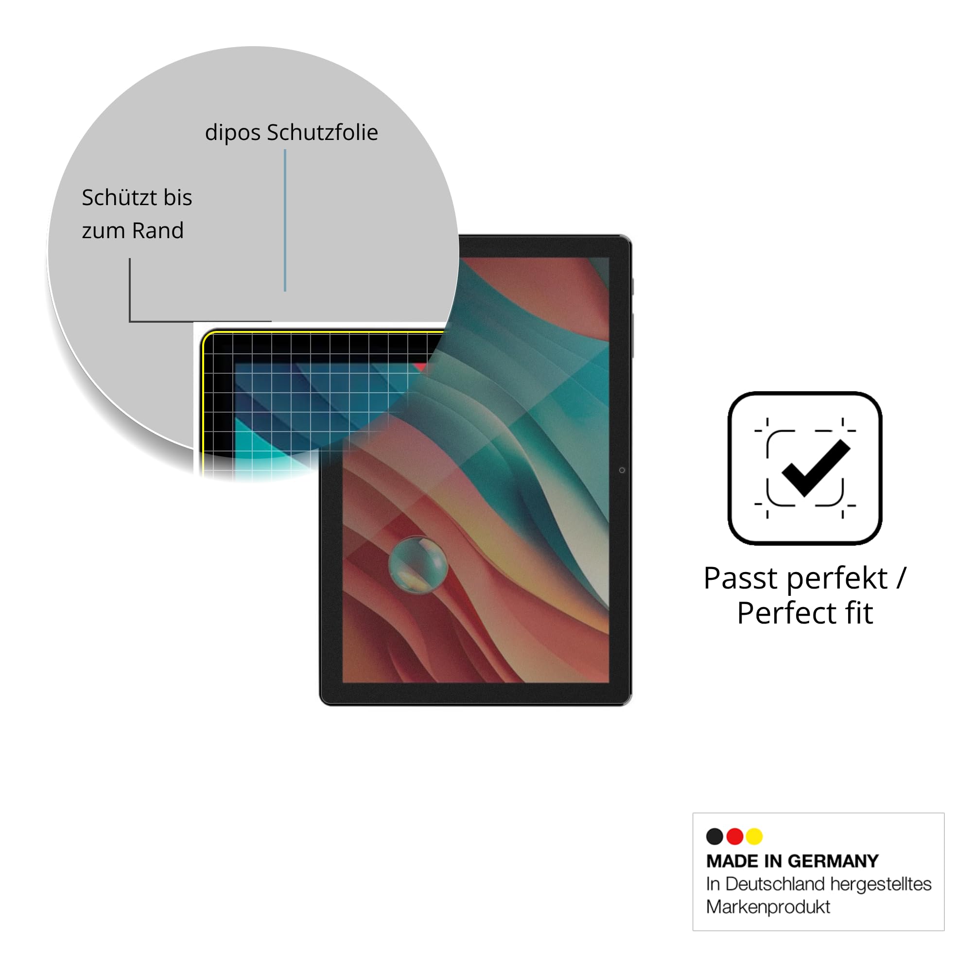 dipos Protector de Pantalla Antiespía para SPC Gravity 5 SE | Película protectora mate, filtro de privacidad 4 vías, ajuste perfecto, antiarañazos, sin burbujas, autoadhesivo