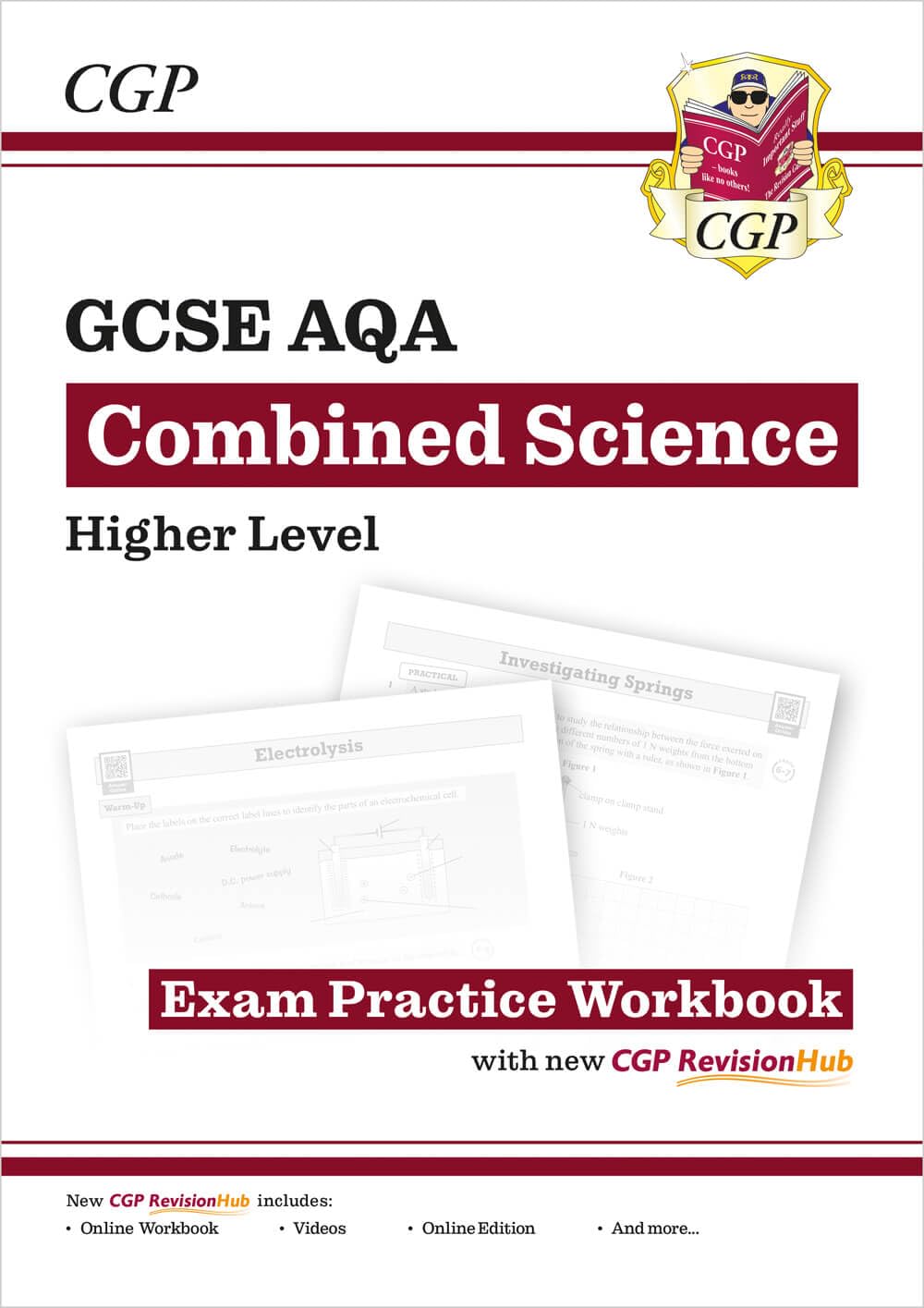 Coordination Group Publications Ltd (CGP) GCSE Combined Science AQA Exam Practice Workbook - Higher (includes answers) Paperback – Big Book, 7 November 2020