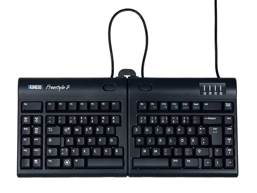 KINESISS Freestyle2 for Win USBキーボード Freestyle2 Split-Adjustable Keyboard for PC | Kinesis
