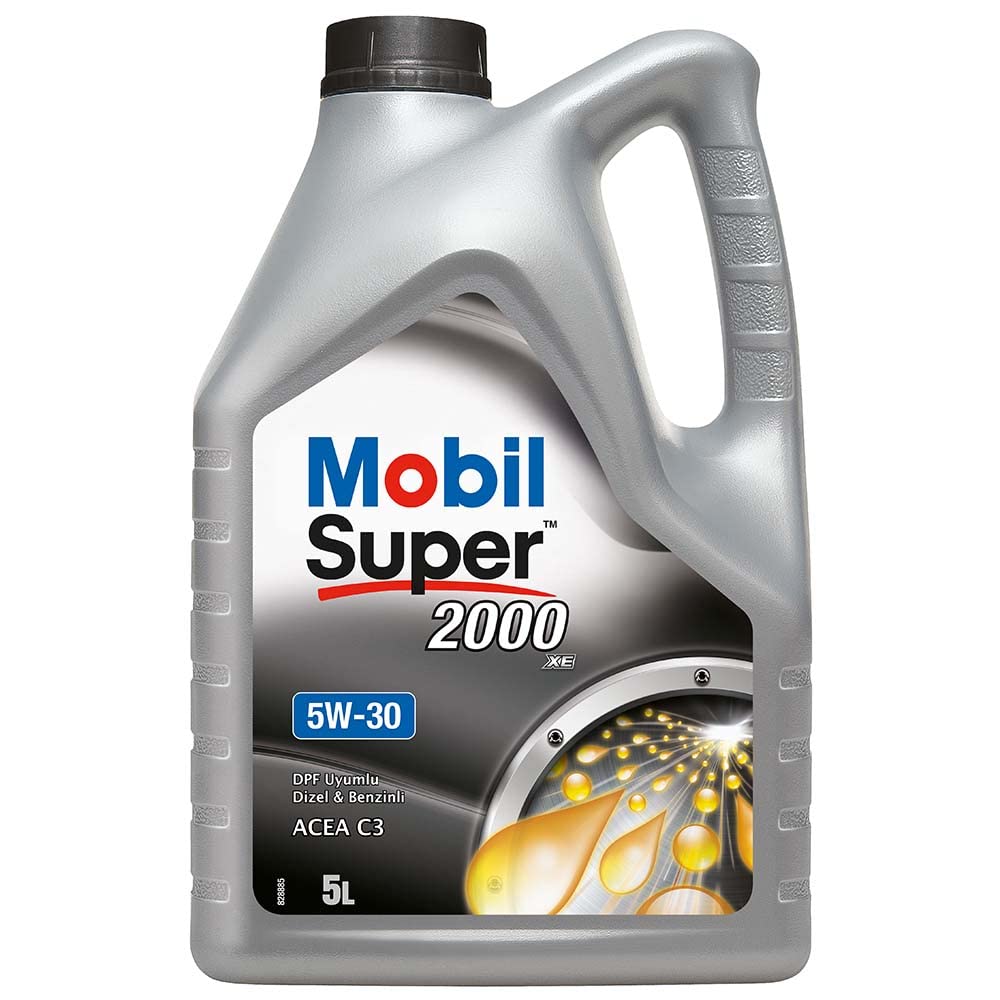 Mobil Super 2000 XE 5W30 Motor Yağı, 5 L