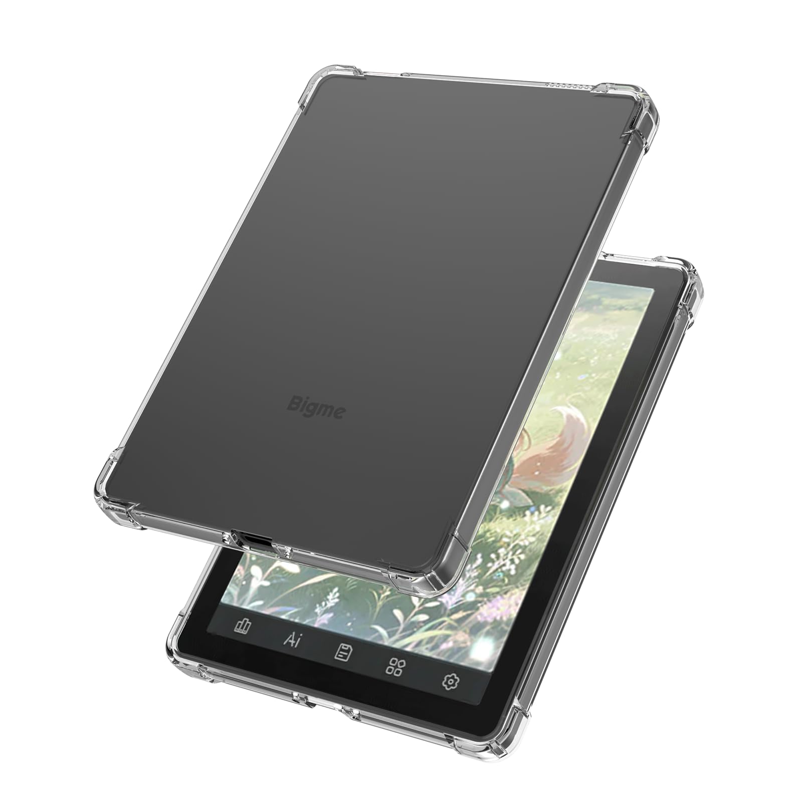 Amazon.com: BOZHUORUI Case for Bigme B6 Color/Bigme B6 B/W,Clear