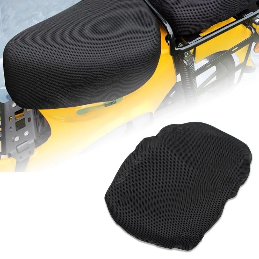 Telo per sella moto pratico Fodera per cuscino per sedile moto per fodera per isolante con protezione in rete per CC110 Protezione per coprisella con