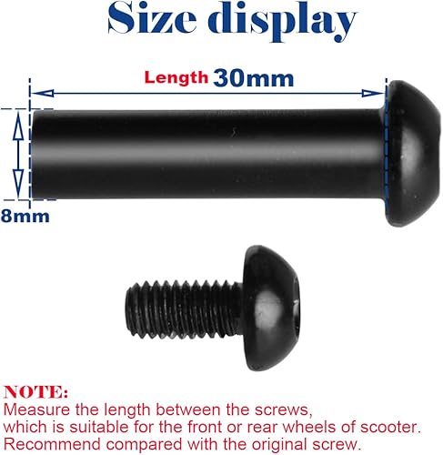 Miniatura 2 de Juego de tornillos Allen de eje de 0.315 in x 1.024 in - 30 mm