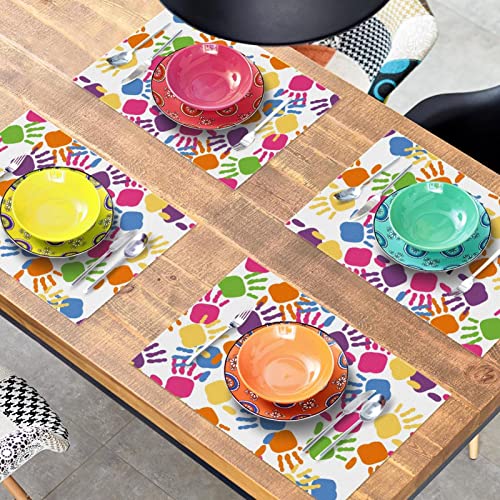 Set de table enfant grand format résistant à la chaleur et lavable - 8