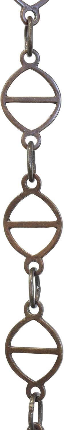 RCH Hardware CH-45-BRZ-3 Brass Chandelier Chain, Bronze (3 Feet)