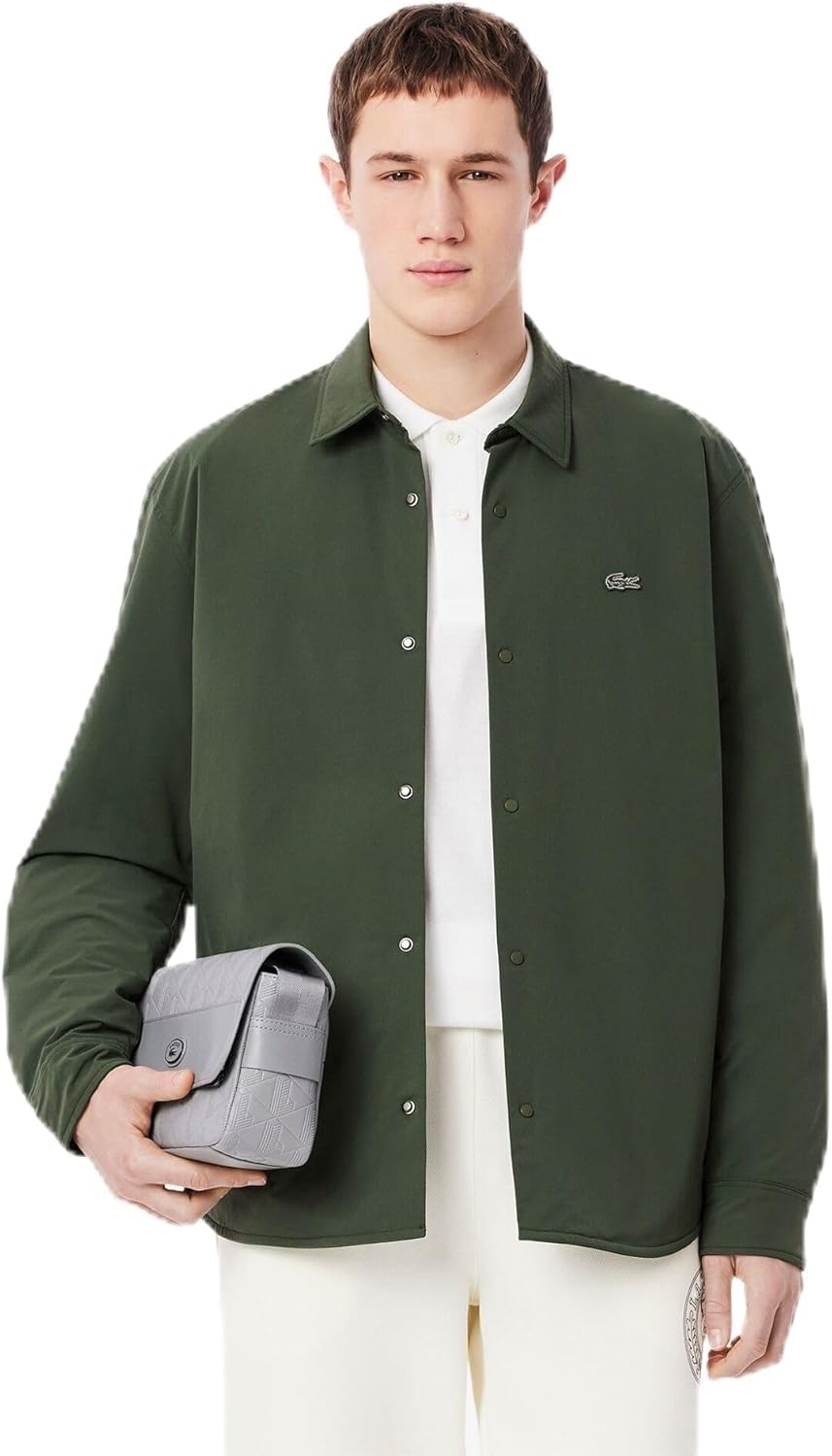 Amazon | [Lacoste] [公式] 撥水ストレッチシャツジャケットCH9134