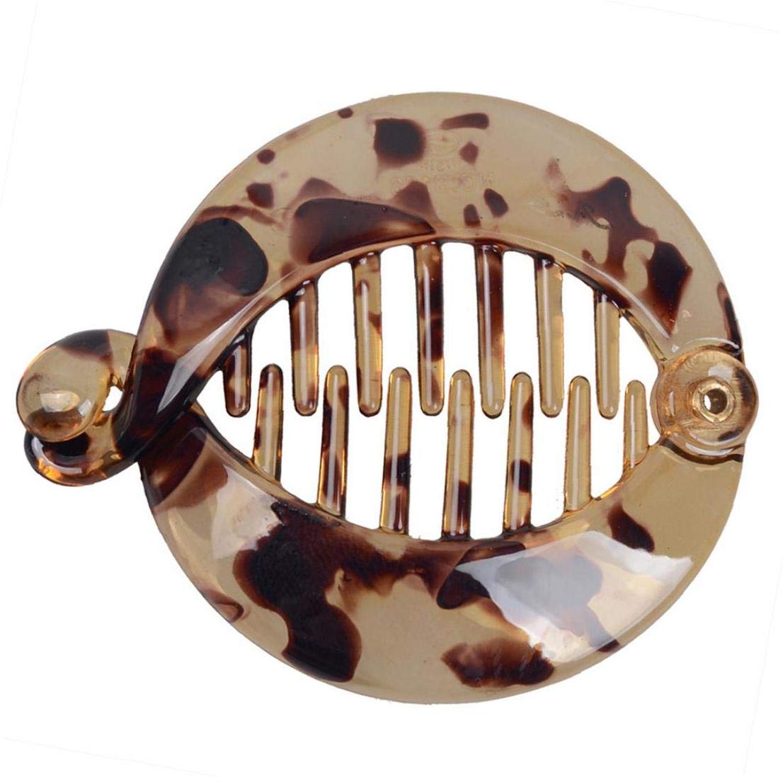 Casecover Beauty Various Sides Combs Ponytail Hair Clip Comb Pin Round Banana Fish Clips